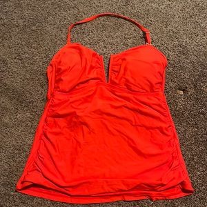 Red tankini top! Halter top or strapless!